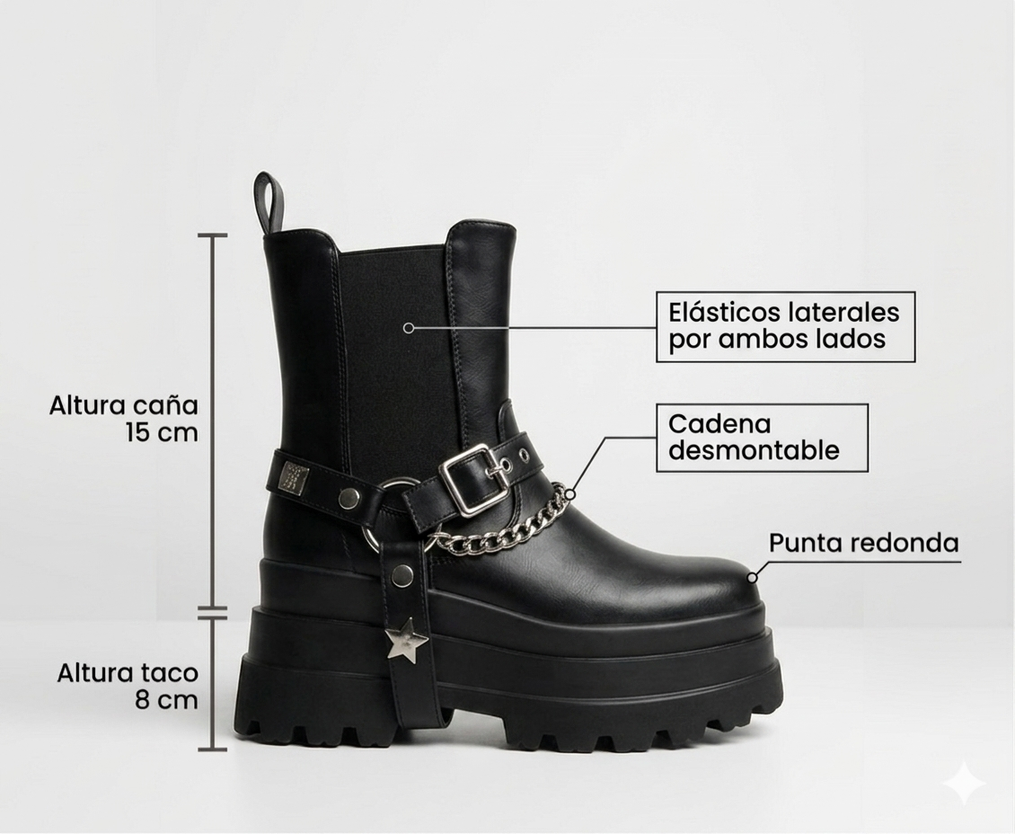 BOTÍN CANELA CHIC